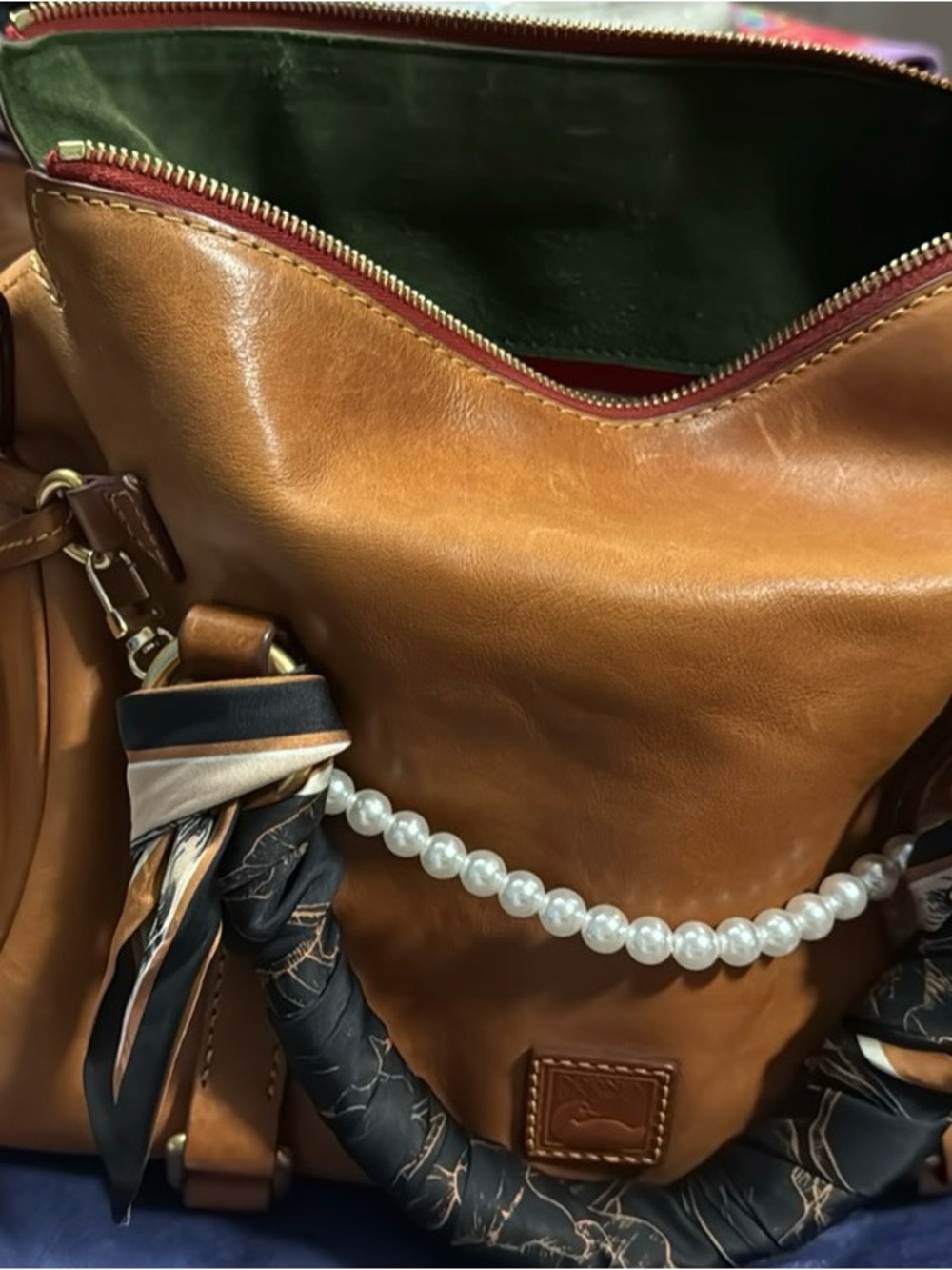 Dooney & Bourke Florentine Satchel in color natural